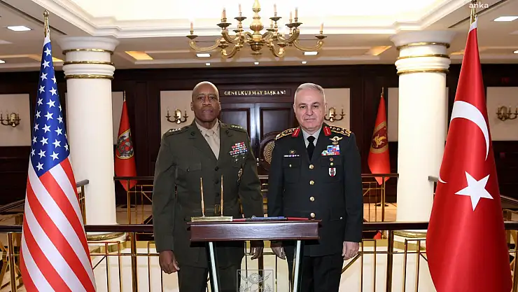 Genelkurmay Başkanı Orgeneral Gürak, ABD Afrika Komutanlığı Komutanı  ile görüştü