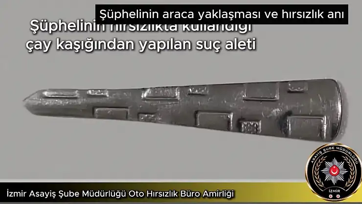 Görülmemiş Soygun! Çay Kaşığıyla Oto Hırsızlığı