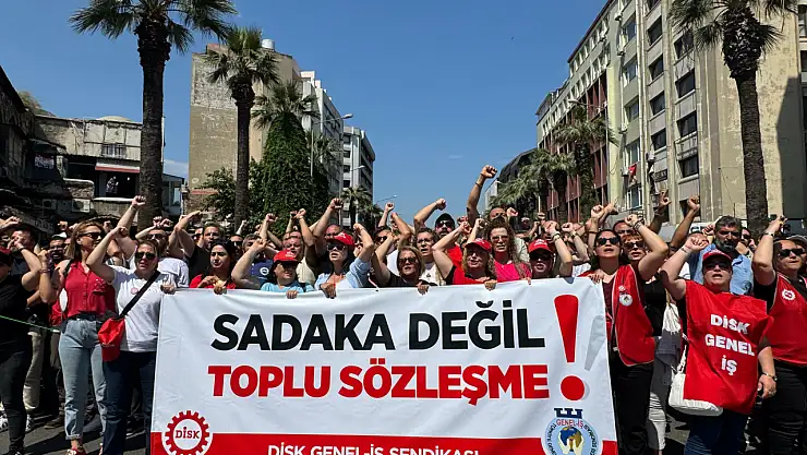 Grev 2'nci gününde: İzmir Büyükşehir Belediyesi ile Genel-İş Sendikası arasındaki anlaşmazlık sürüyor!