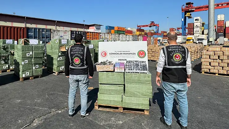 Gümrük Muhafaza ekipleri Mersin, Kapıkule, Habur'da geçit vermedi