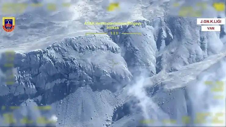 GÜRZ-16: Van'ın Çatak İlçesi Kırsalında 1 Terörist Etkisiz Hale Getirildi
