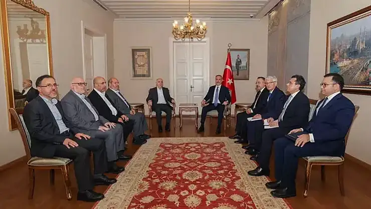 Hakan Fidan, Hamas Heyetiyle Bir Araya Geldi
