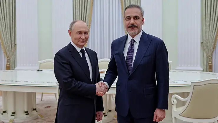 Hakan Fidan, Rusya Devlet Başkanı Putin İle Görüştü