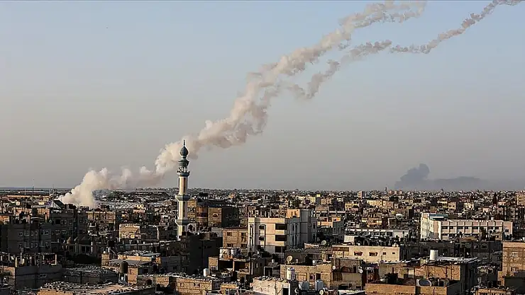 Hamas İsrail'i Vurdu! Tel Aviv'e 2 Roket Fırlatıldı