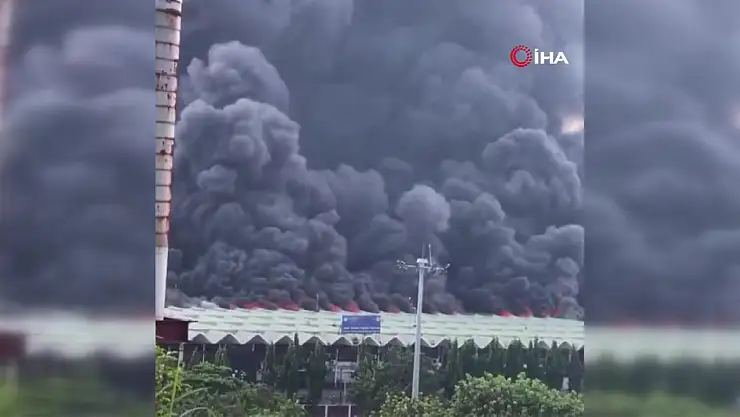 Havaalanında yangın: Uçuşlar askıya alındı
