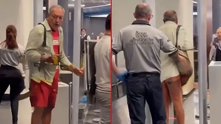 Havalimanında olay çıkaran Reha Muhtar'ı THY kara listeye aldı