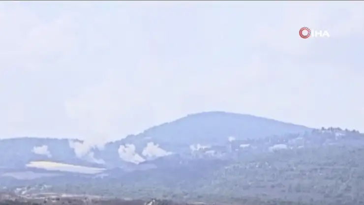 Hizbullah İsrail'e Saldırdı! Lübnan'dan 150 Roket Atıldı