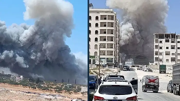 İdlib ilinde patlama! 5 kişi hayatını kaybetti