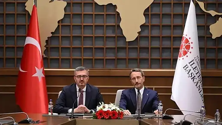 İletişim Başkanlığı'nda devir teslim töreni gerçekleşti