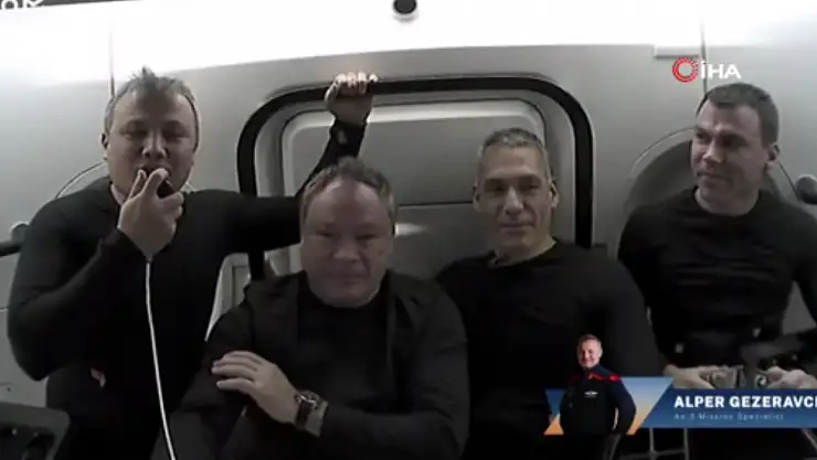 İlk Türk Astronotun Uzaydaki İlk Cümlesi İstakbal Göklerdedir