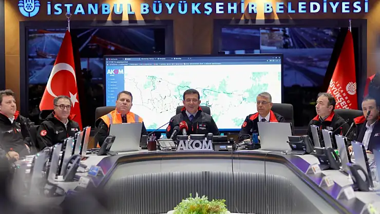 İmamoğlu İstanbul'da Kar İçin Saat Verdi, Uyarıda Bulundu