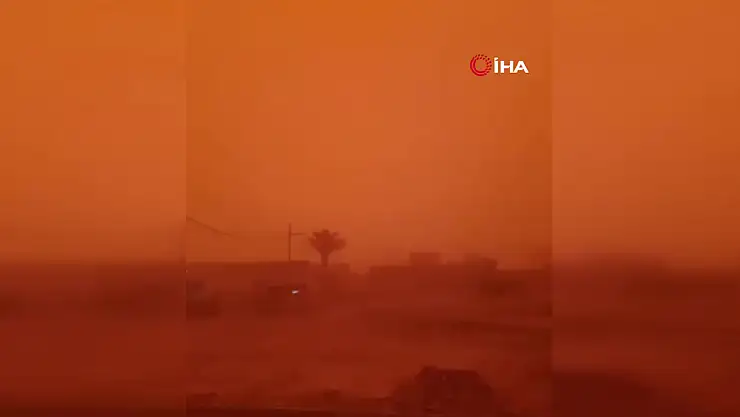 Irak'ı Kum Fırtınası Vurdu  4 ölü, 3 Yaralı