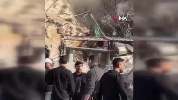 İran'ın Suriye Büyükelçiliği çevresine hava saldırısı düzenlendi