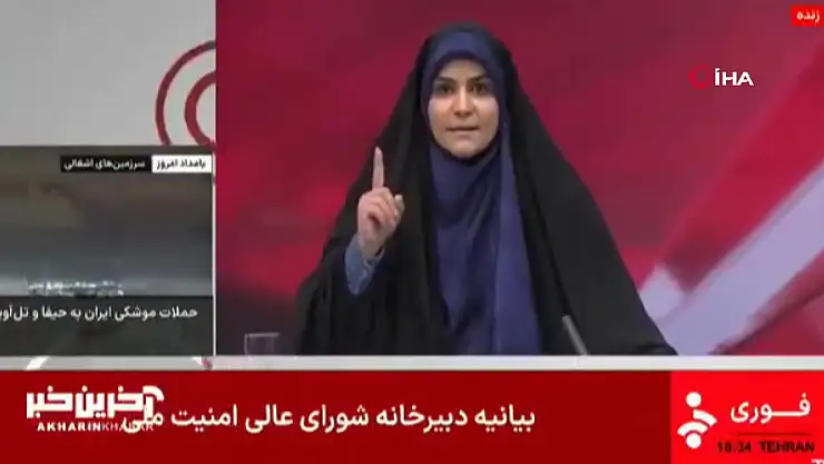 İsrail canlı yayın sırasında İran devlet televizyonunu vurdu