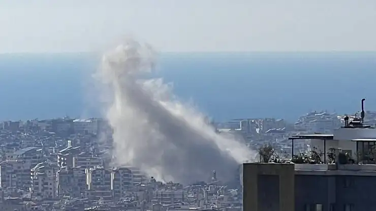 İsrail'den Beyrut'a Hava Saldırısı! Hedef Hizbullah'ın Hava Kuvvetleri Komutanı