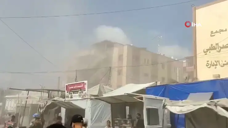 İsrail, Gazze'de Hastaneyi Vurdu 20 Ölü