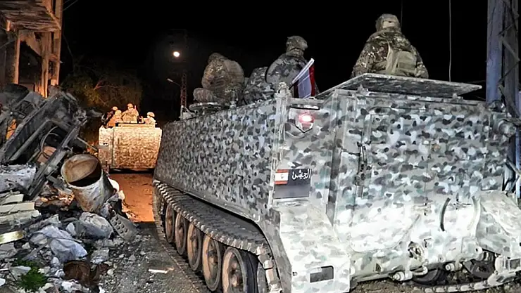 İsrail'in çekildiği bölgelere Lübnan ordusu konuşlandı