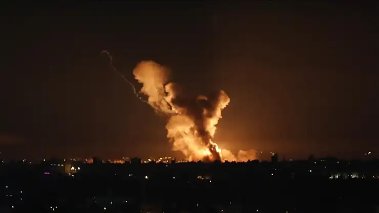 İsrail Lübnan'da ve Gazze'de Katliam Yaptı! İsrail'e Misilleme Gecikmedi, Sirenler Çaldı