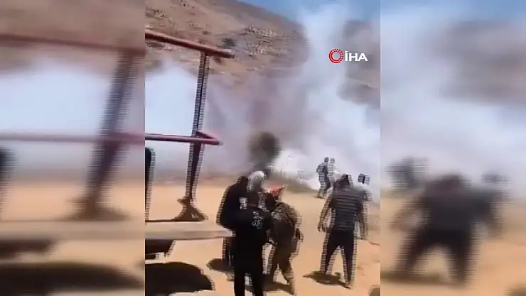 İsrail-Suriye Sınırında Kaos İsrail Ordusu Dürzilere Karşı Göz Yaşartıcı Gaz Kullandı