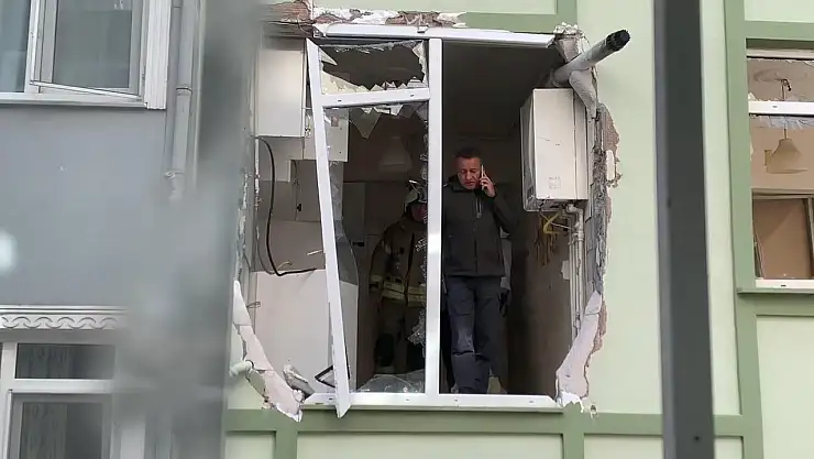 İstanbul'da Bir Binada Doğalgaz Patlaması