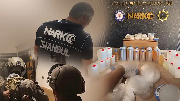 İstanbul'da iki kişinin yaşadığı evden 207 kilogram uyuşturucu çıktı