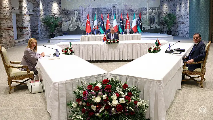 İstanbul'da Türkiye-İtalya-Libya Zirvesi! Masada Neler Konuşuldu?