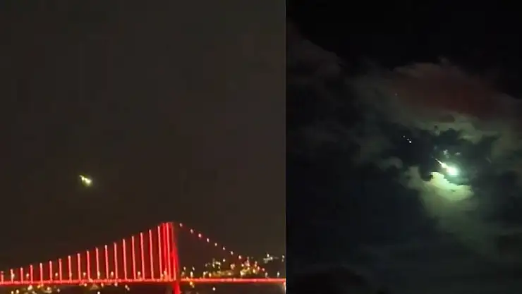 İstanbul ve Ankara'da Göktaşı Görüldü