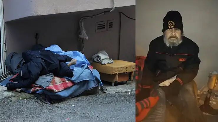 İzmir'de Soğuktan Öleceğim Yardım Edin Diyen Evsiz Vatandaş Aynı Yerde Ölü Bulundu!