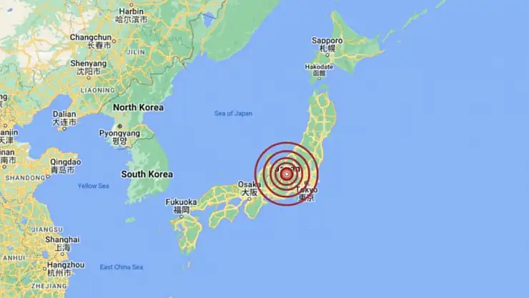 Japonya'da 5.9 Büyüklüğünde Deprem
