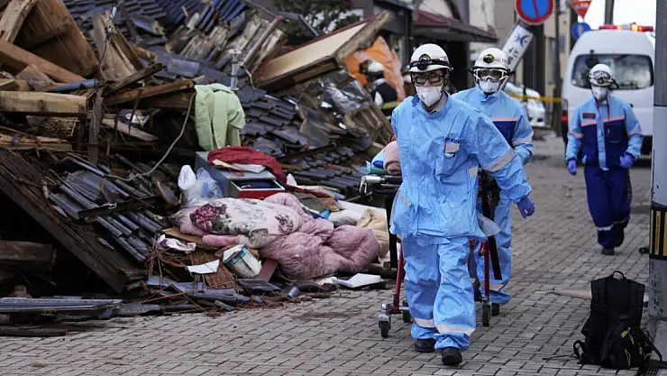 Japonya'daki 7.6'lık depremde ölü sayısı 161'e yükseldi