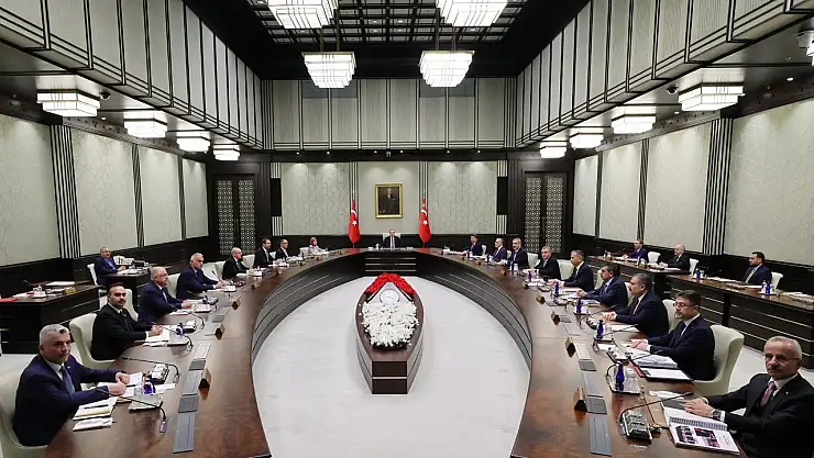 Kabine toplantısı yarın yapılacak