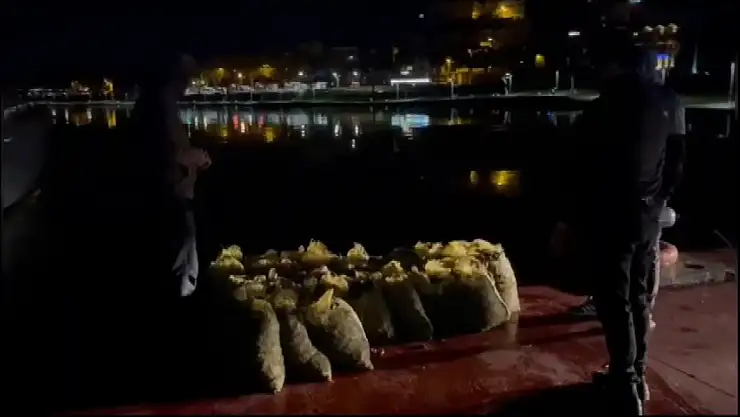 Kaçak midye avcılarına 16 bin 558 lira para cezası kesildi