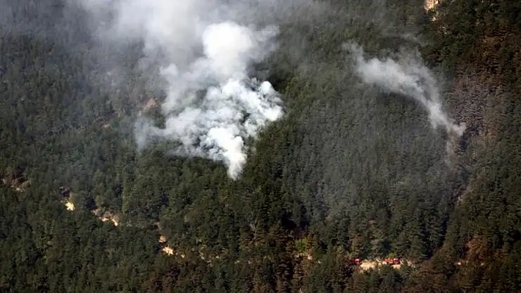 Karabük'te Orman Yangın Söndürme Çalışmaları 3'üncü Gününde Devam Ediyor
