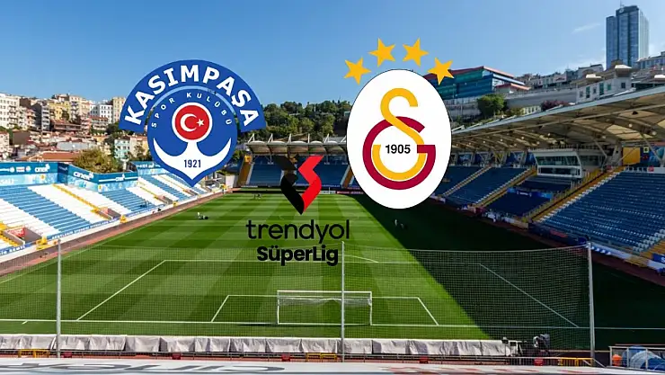 Kasımpaşa-Galatasaray  saat kaçta, hangi kanalda? Muhtemel 11'ler