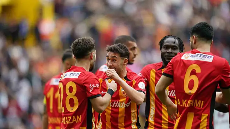 Kayserispor'dan Farklı Galibiyet! Hatayspor'u 5 Golle Geçti