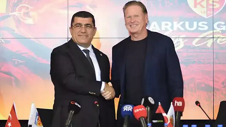 Kayserispor, Markus Gisdol ile 2 yıllık sözleşme imzaladı