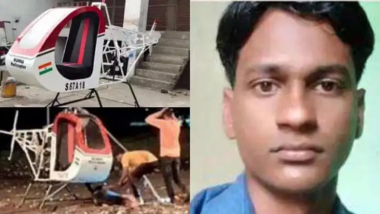 Kendi Yaptığı Helikopter Canını Aldı