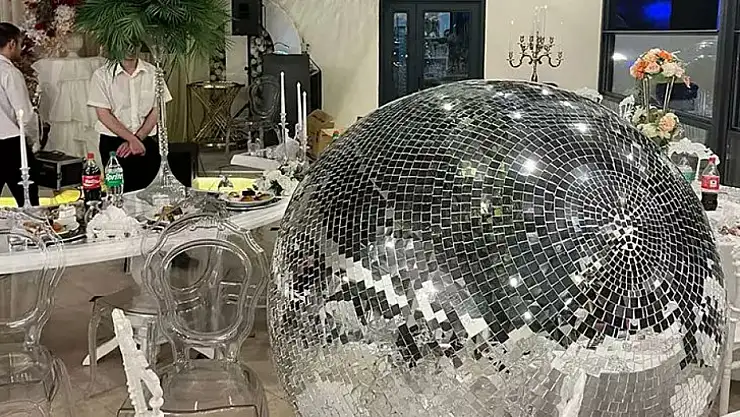 Kına gecesinde disko topu dehşet yarattı! Yaralılar var