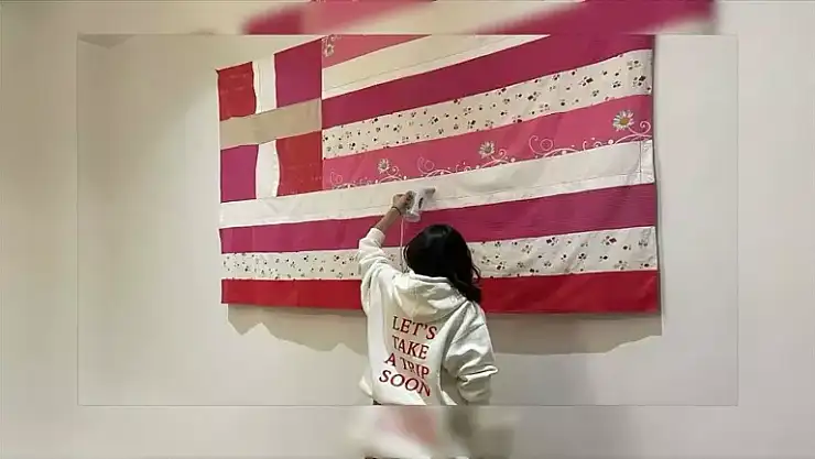 Komşu'da 'pembe bayrak' tartışması!