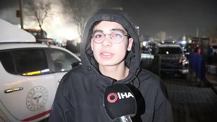 Konya'da çöken binada oturanlar dehşet anlarını anlattı