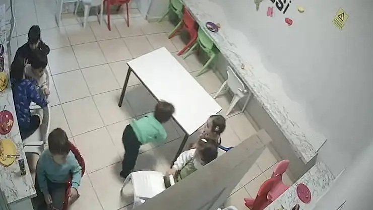 Kreşte Dehşet Anları Aile Şikayetçi Oldu