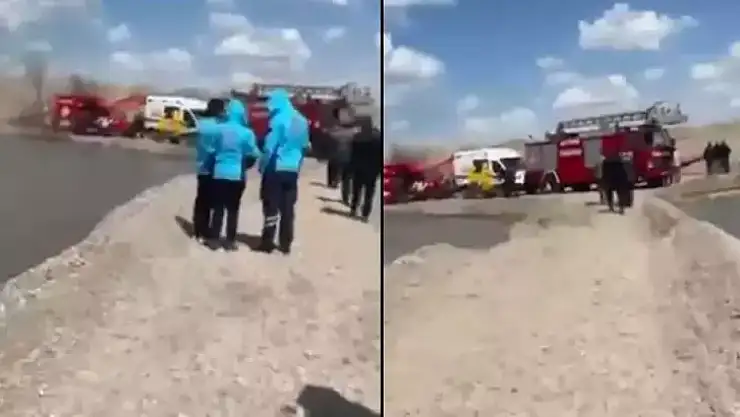 Kum ocağında çalışırken nehre düşen Mehmet, kayboldu