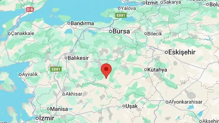 Kütahya'da 2 dakika arayla art arda 2 deprem! AFAD Detayları Açıkladı