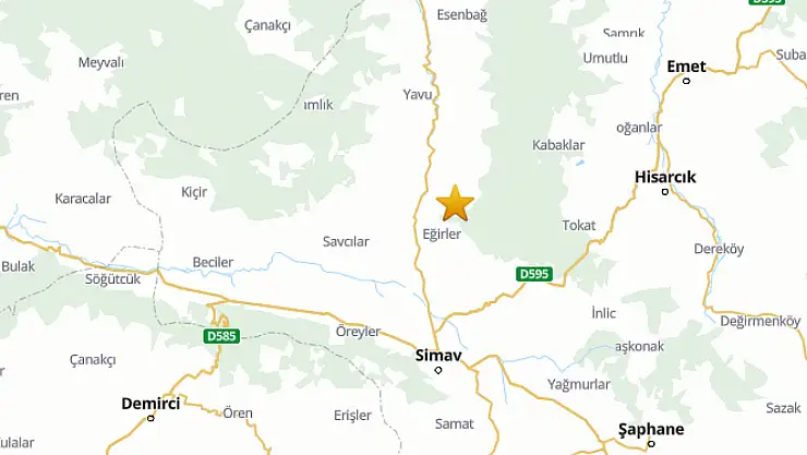 Kütahya'da 4.2 büyüklüğünde deprem! Kütahya'da büyük deprem riski var mı?