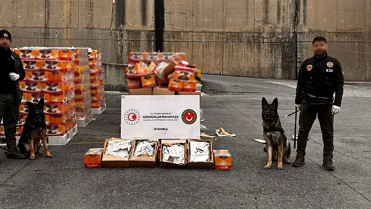 Limanda Operasyon 36 milyon liralık uyuşturucu ele geçirildi