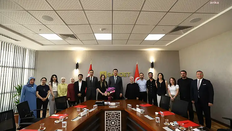 Mahmut Arıkan, öğretmen heyetini kabul etti