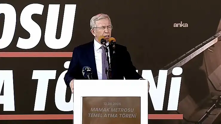 Mansur Yavaş: '6 milyar liralık metro borcu ödedik'