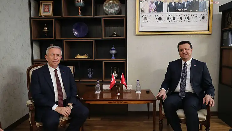 Mansur Yavaş, Saadet Partisi Genel Başkanı Arıkan'ı ziyaret etti