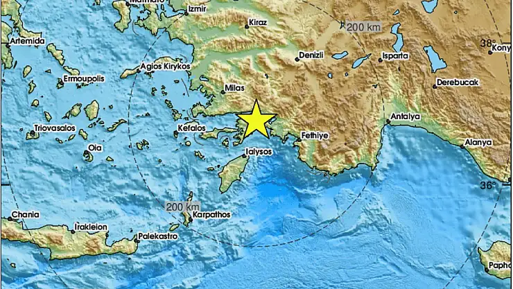 Marmaris'te 5,8 büyüklüğünde deprem büyük panik yarattı: Ölü ve çok sayıda yaralı!
