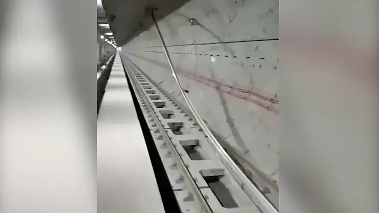 Mecidiyeköy-İstanbul Havalimanı metro hattında feci kaza